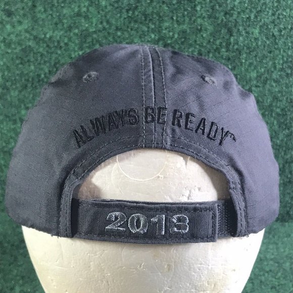 5.11 Tactical "Always Be Ready" 2013 Edition Hat Adjustable Gray  Orange Trim - Picture 4 of 8